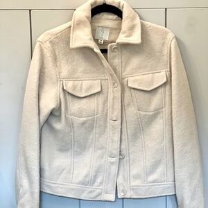 Joie Cream Teddy Jacket